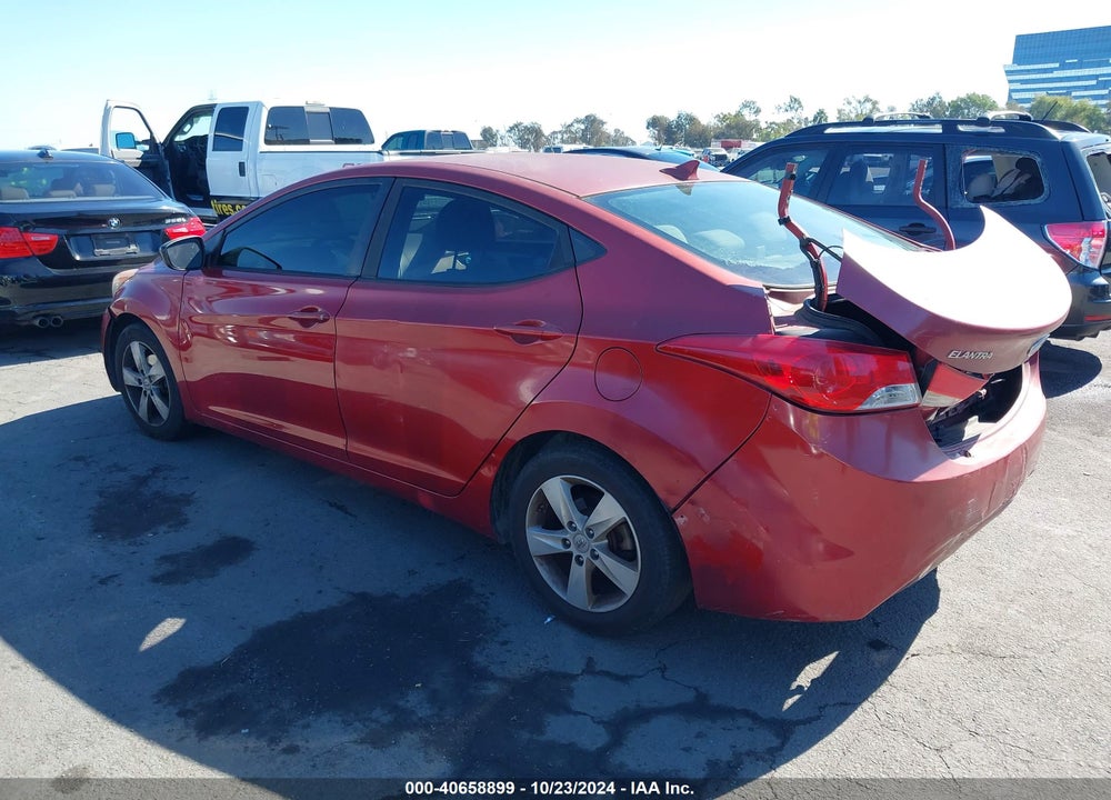 2011 HYUNDAI ELANTRA GLS (ULSAN PLANT) VIN: KMHDH4AE0BU152413