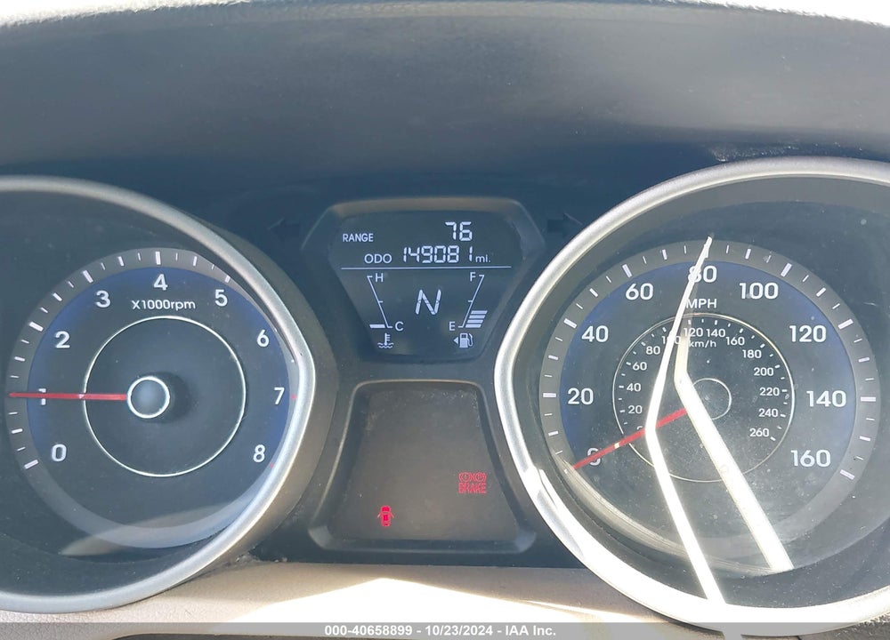 2011 HYUNDAI ELANTRA GLS (ULSAN PLANT) VIN: KMHDH4AE0BU152413