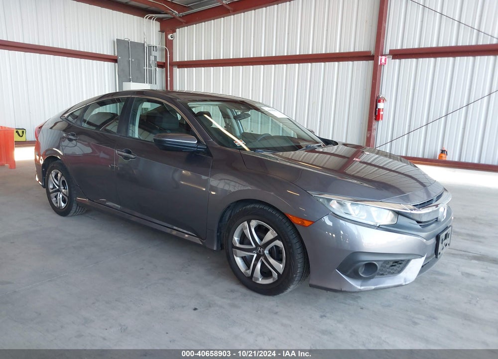 2017 HONDA CIVIC LX VIN: 19XFC2F66HE232078