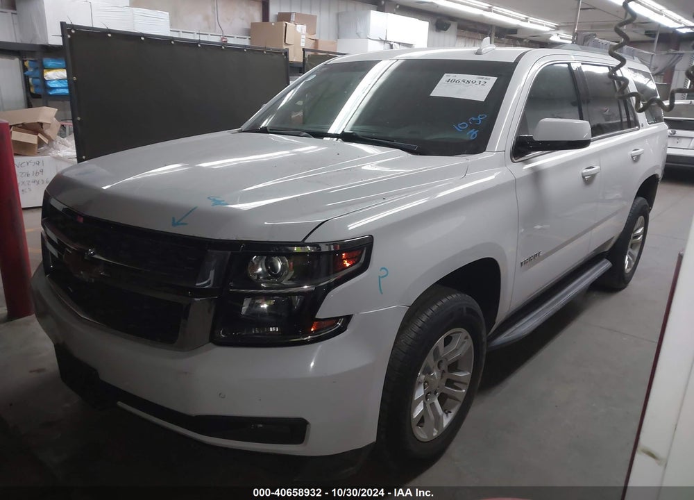 2020 CHEVROLET TAHOE 4WD LT VIN: 1GNSKBKC5LR279510