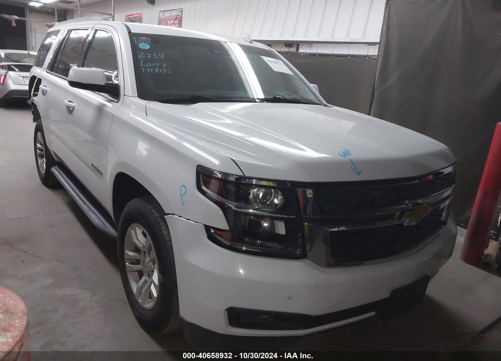 2020 CHEVROLET TAHOE 4WD LT VIN: 1GNSKBKC5LR279510