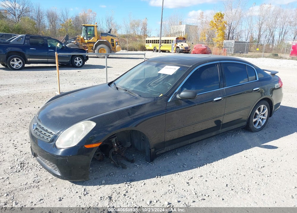 2005 INFINITI G35X VIN: JNKCV51FX5M308810