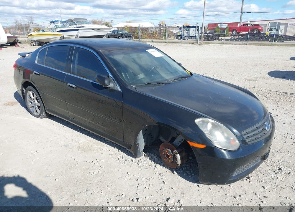 2005 INFINITI G35X VIN: JNKCV51FX5M308810