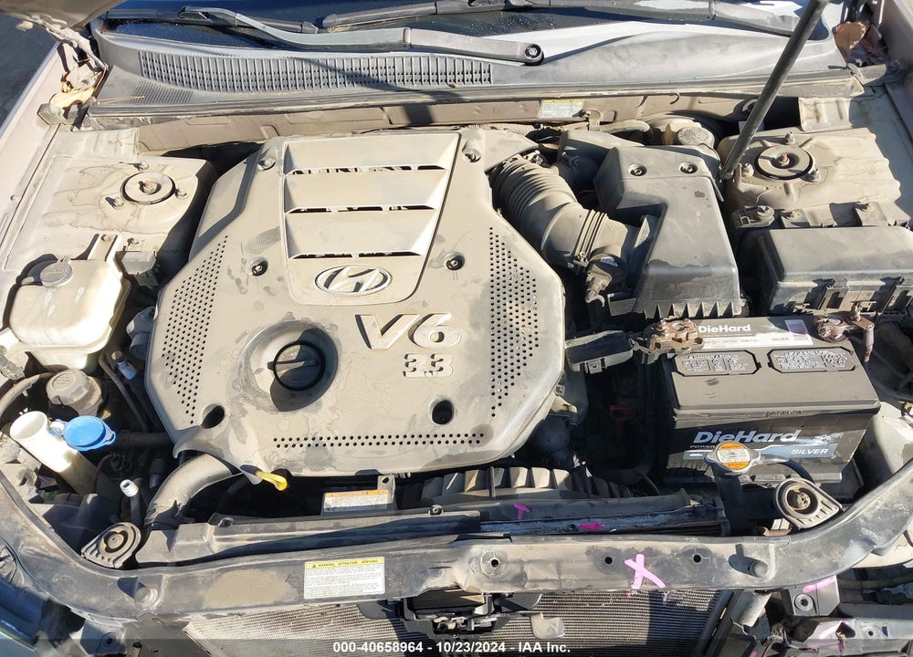 2006 HYUNDAI SONATA GLS V6/LX V6 VIN: 5NPEU46F86H016455
