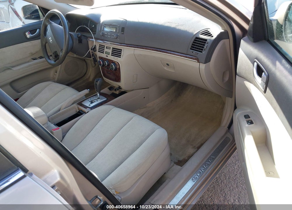 2006 HYUNDAI SONATA GLS V6/LX V6 VIN: 5NPEU46F86H016455
