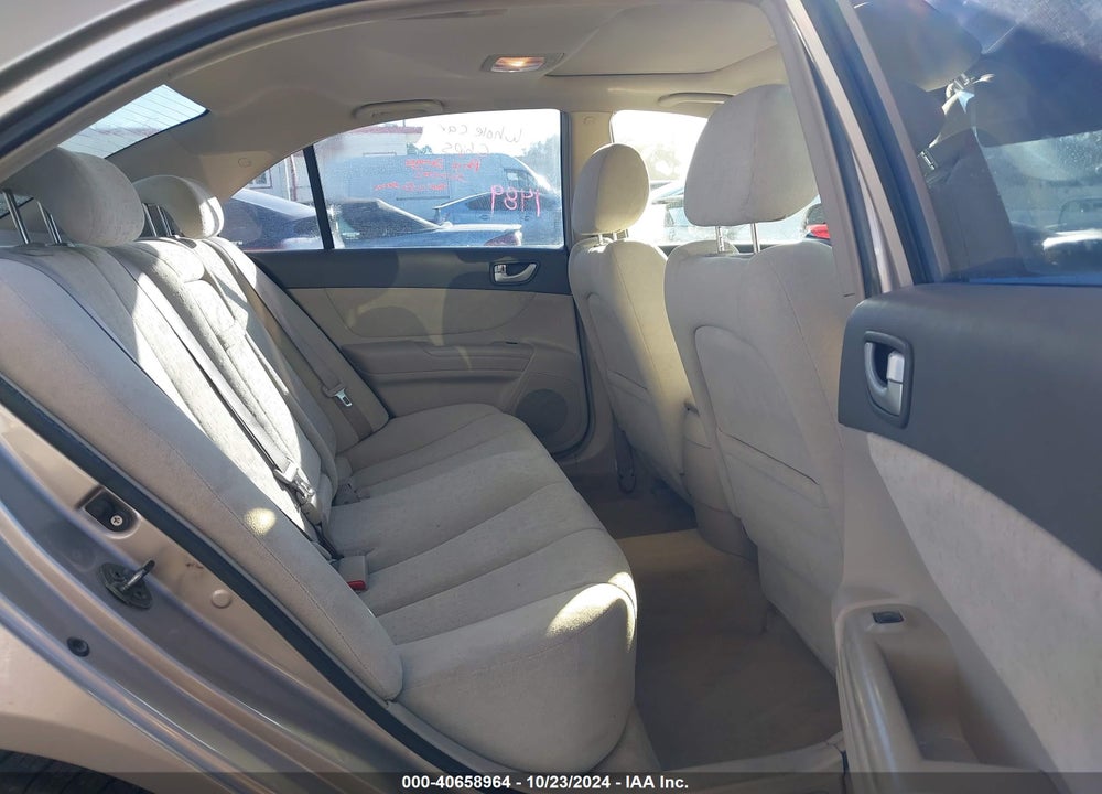 2006 HYUNDAI SONATA GLS V6/LX V6 VIN: 5NPEU46F86H016455