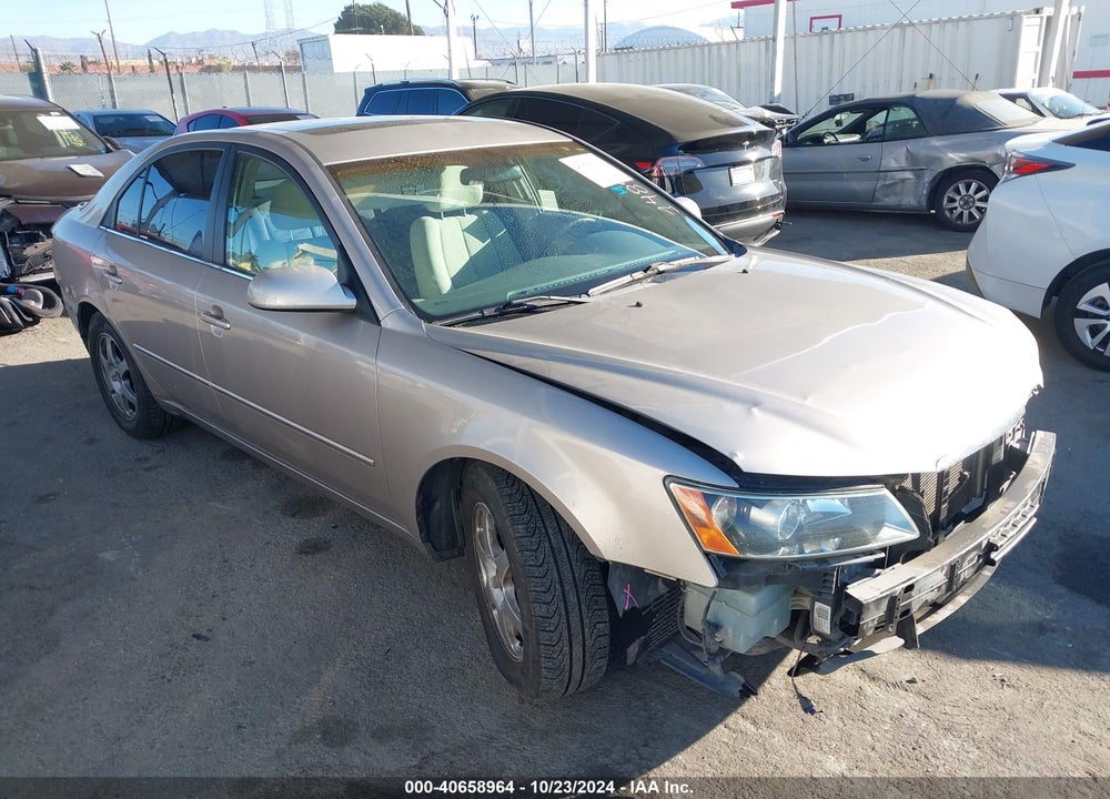 2006 HYUNDAI SONATA GLS V6/LX V6 VIN: 5NPEU46F86H016455