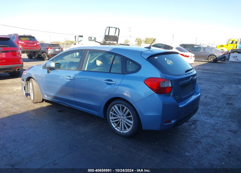 2012 SUBARU IMPREZA 2.0I PREMIUM VIN: JF1GPAF61CH238916
