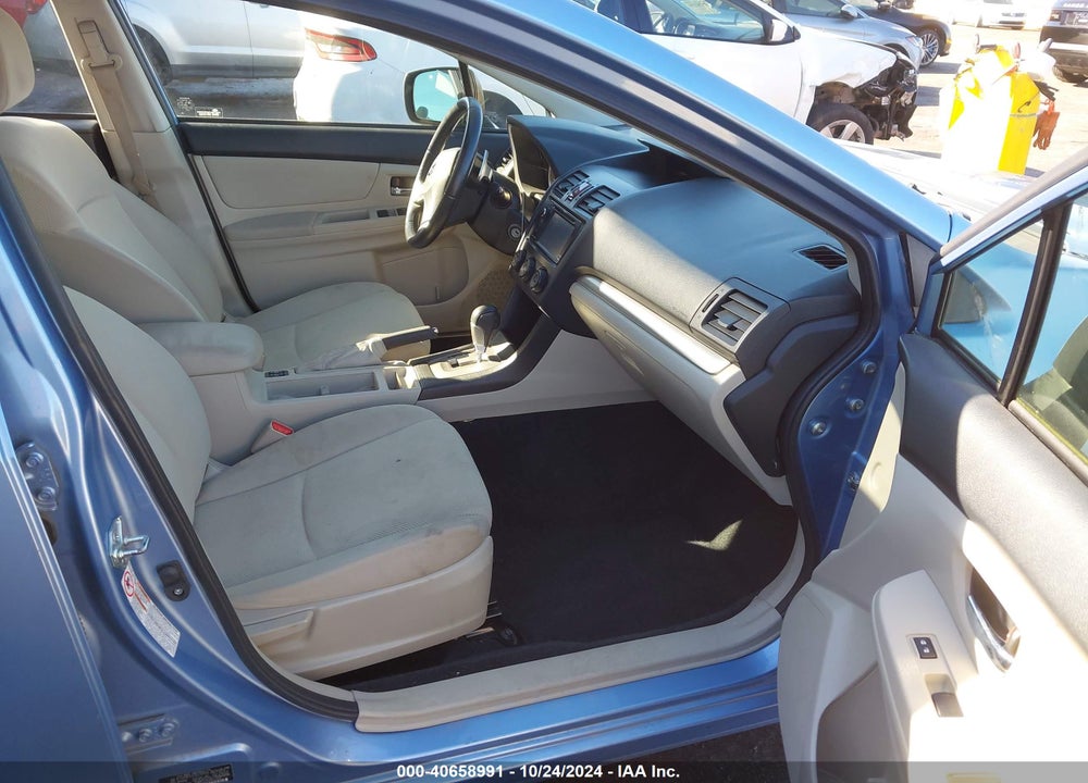 2012 SUBARU IMPREZA 2.0I PREMIUM VIN: JF1GPAF61CH238916