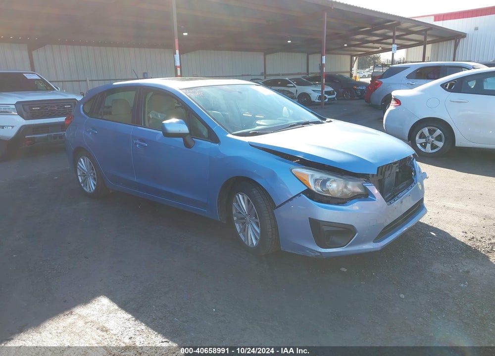 2012 SUBARU IMPREZA 2.0I PREMIUM VIN: JF1GPAF61CH238916
