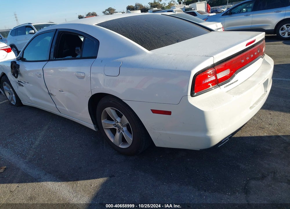 2013 DODGE CHARGER SE VIN: 2C3CDXBG6DH710952