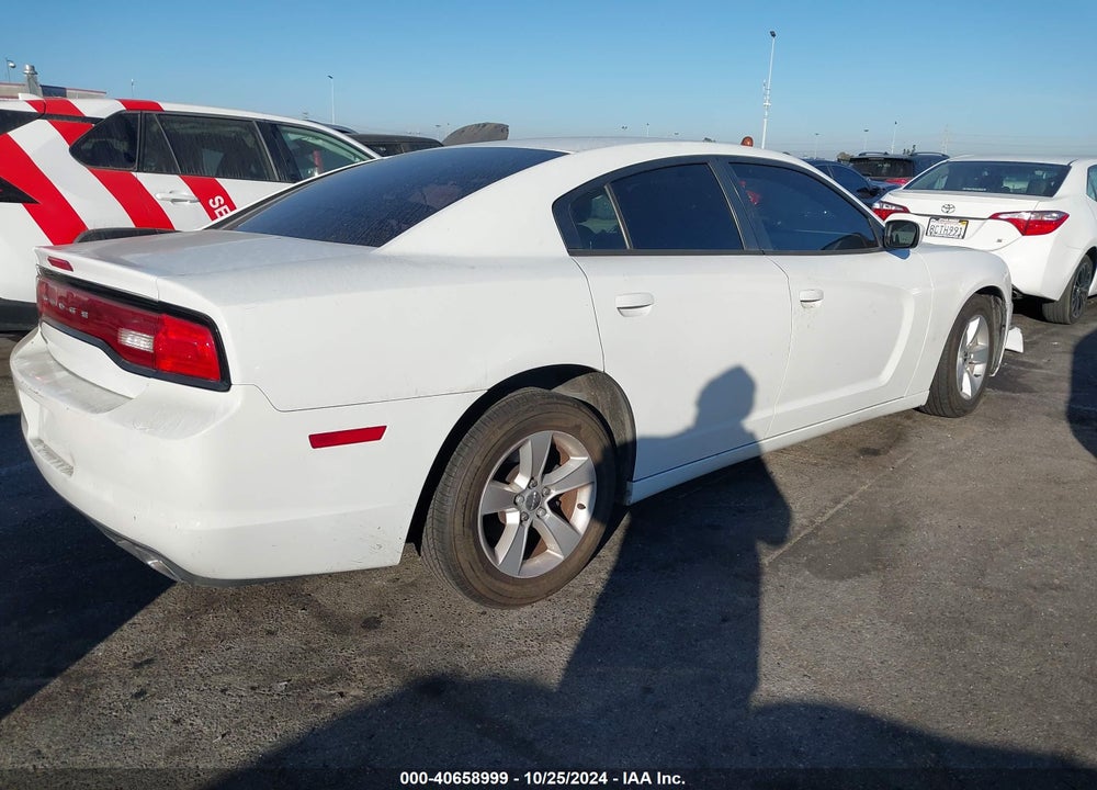 2013 DODGE CHARGER SE VIN: 2C3CDXBG6DH710952