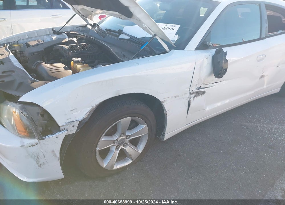 2013 DODGE CHARGER SE VIN: 2C3CDXBG6DH710952