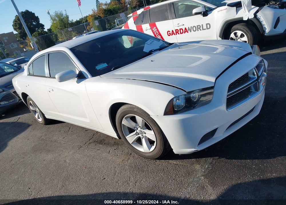 2013 DODGE CHARGER SE VIN: 2C3CDXBG6DH710952