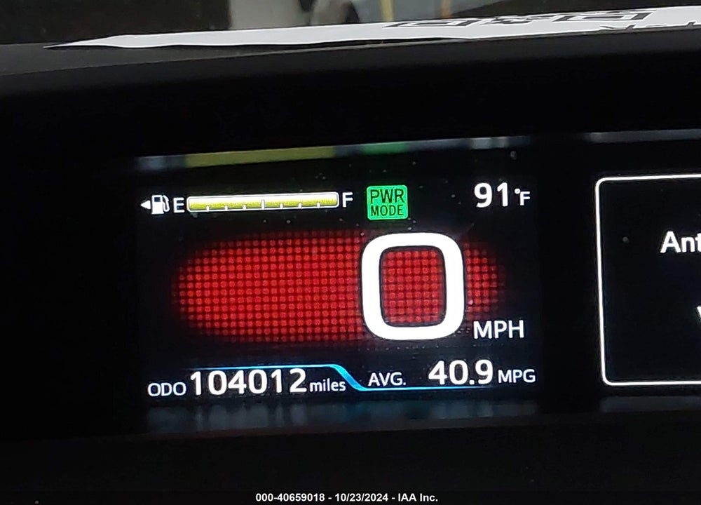2019 TOYOTA PRIUS LE VIN: JTDL9RFU5K3003740