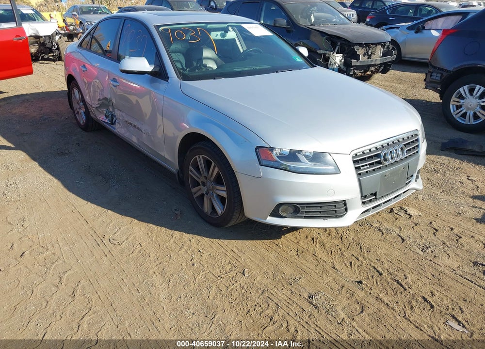 2011 AUDI A4 2.0T PREMIUM VIN: WAUBFAFL8BN049559