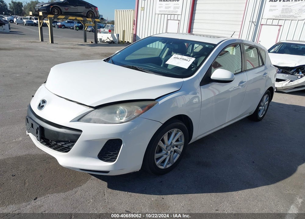 2012 MAZDA 3 I GRAND TOURING VIN: JM1BL1M81C1594392