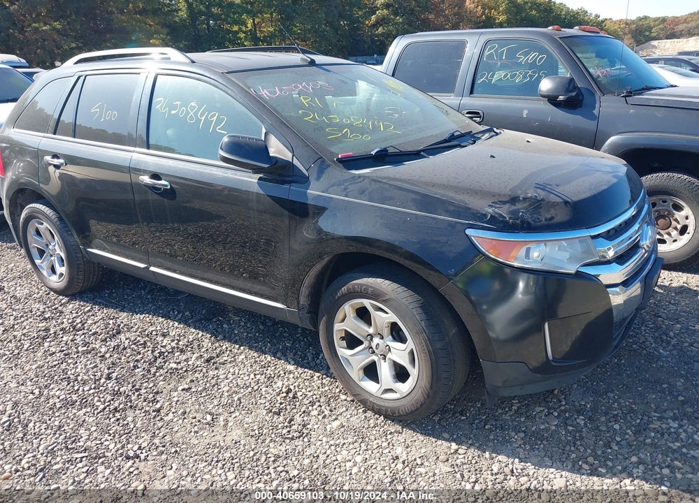 2011 FORD EDGE SEL VIN: 2FMDK3JC2BBB46242