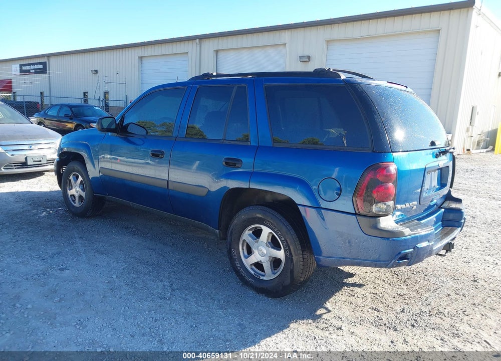 2005 CHEVROLET TRAILBLAZER LS VIN: 1GNDS13SX52119840