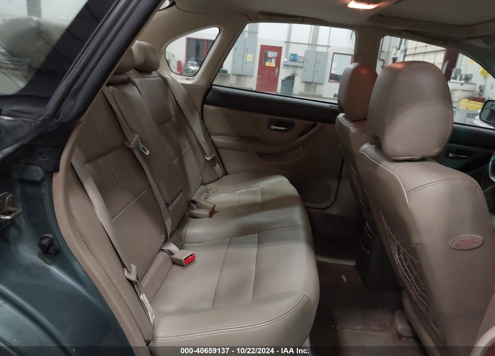 2002 SUBARU OUTBACK LIMITED VIN: 4S3BE686027204619