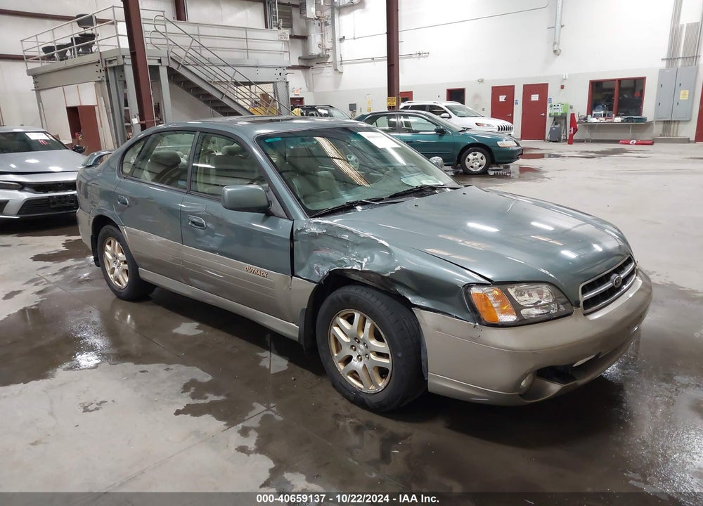 2002 SUBARU OUTBACK LIMITED VIN: 4S3BE686027204619