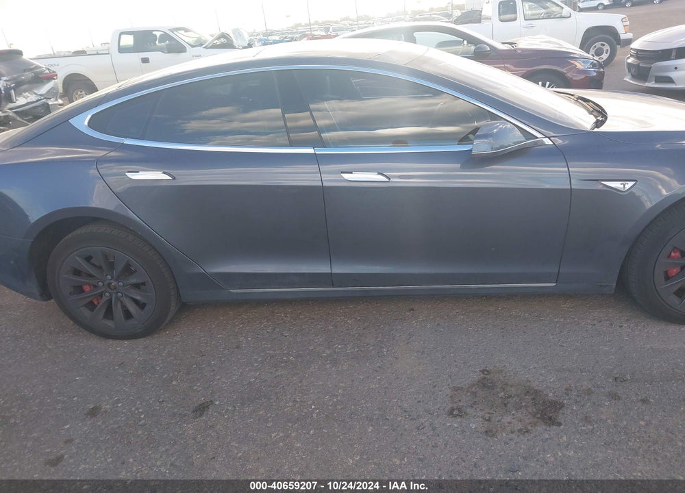 2014 TESLA MODEL S P85D VIN: 5YJSA1H20EFP63677