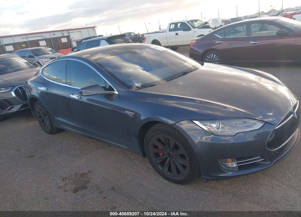 2014 TESLA MODEL S P85D VIN: 5YJSA1H20EFP63677
