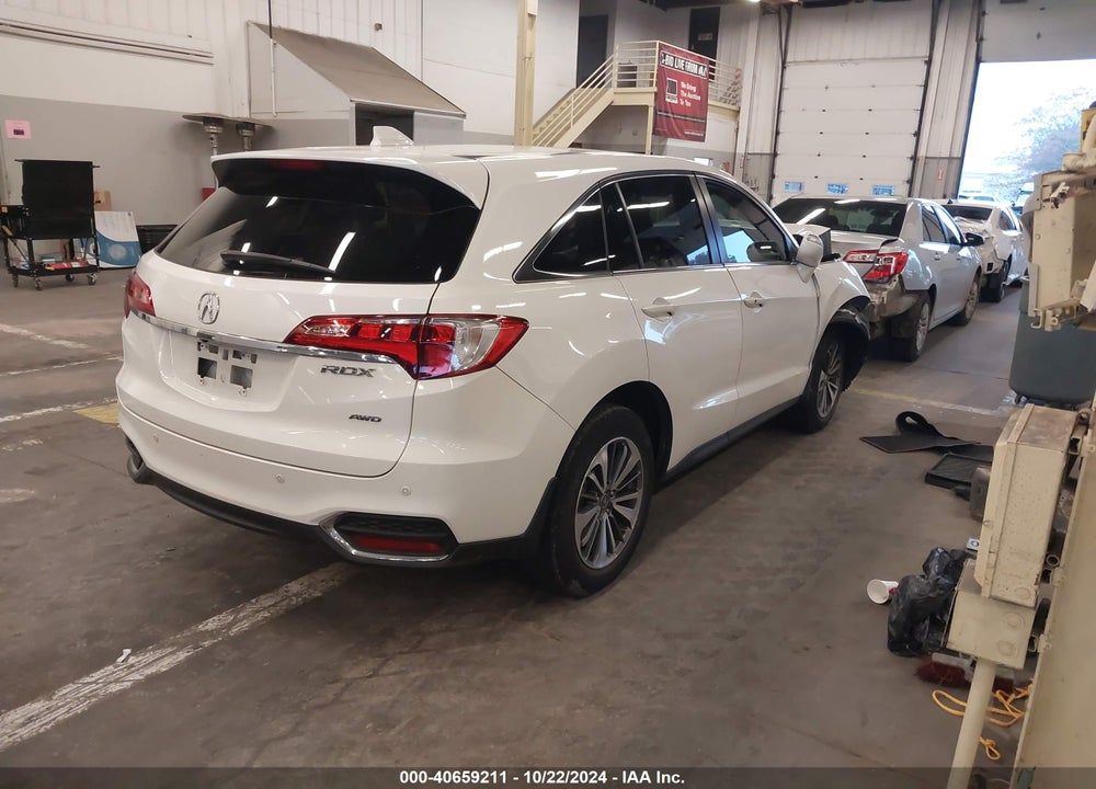 2016 ACURA RDX ADVANCE PACKAGE VIN: 5J8TB4H77GL009899