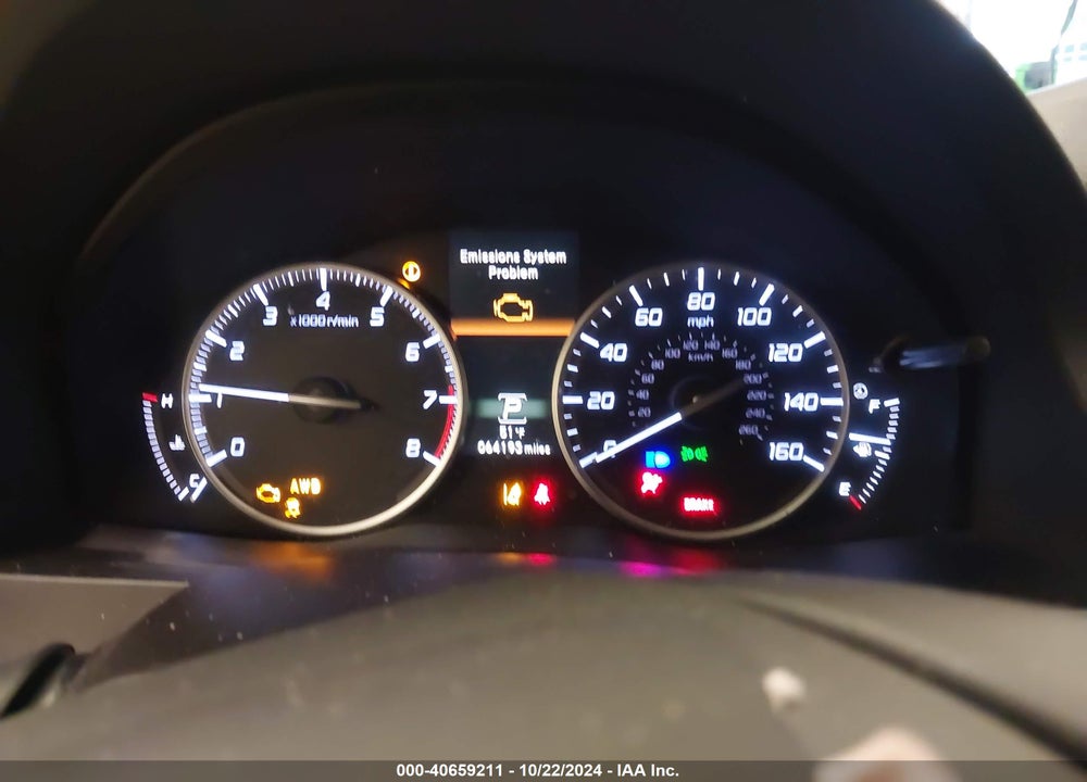 2016 ACURA RDX ADVANCE PACKAGE VIN: 5J8TB4H77GL009899