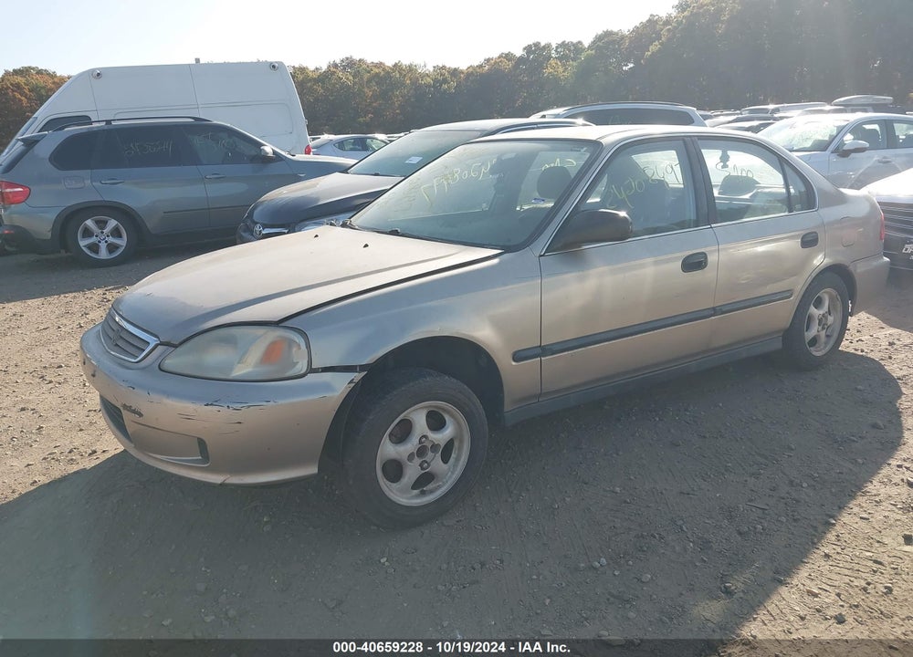 2000 HONDA CIVIC LX VIN: 2HGEJ6673YH511351