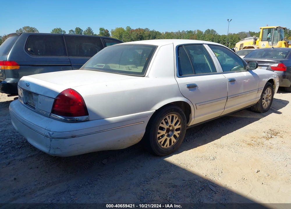2004 FORD CROWN VICTORIA LX VIN: 2FAFP74W84X184209