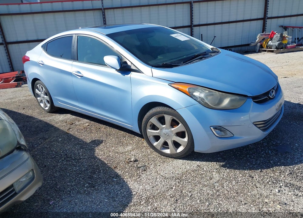 2012 HYUNDAI ELANTRA LIMITED (ULSAN PLANT) VIN: KMHDH4AE6CU428496