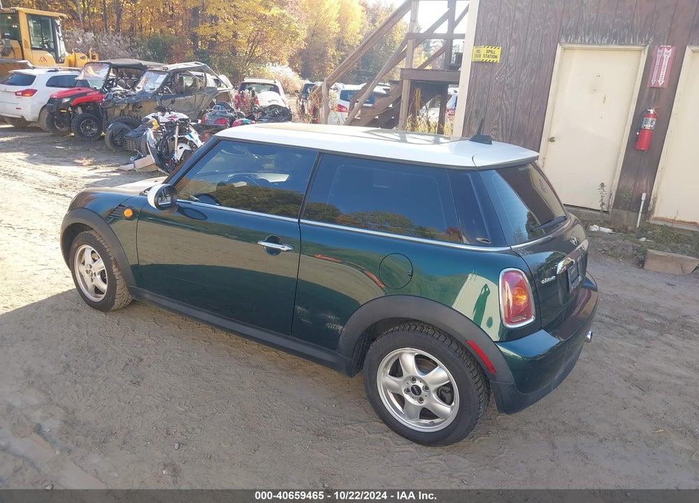 2010 MINI COOPER VIN: WMWMF3C53ATZ26799