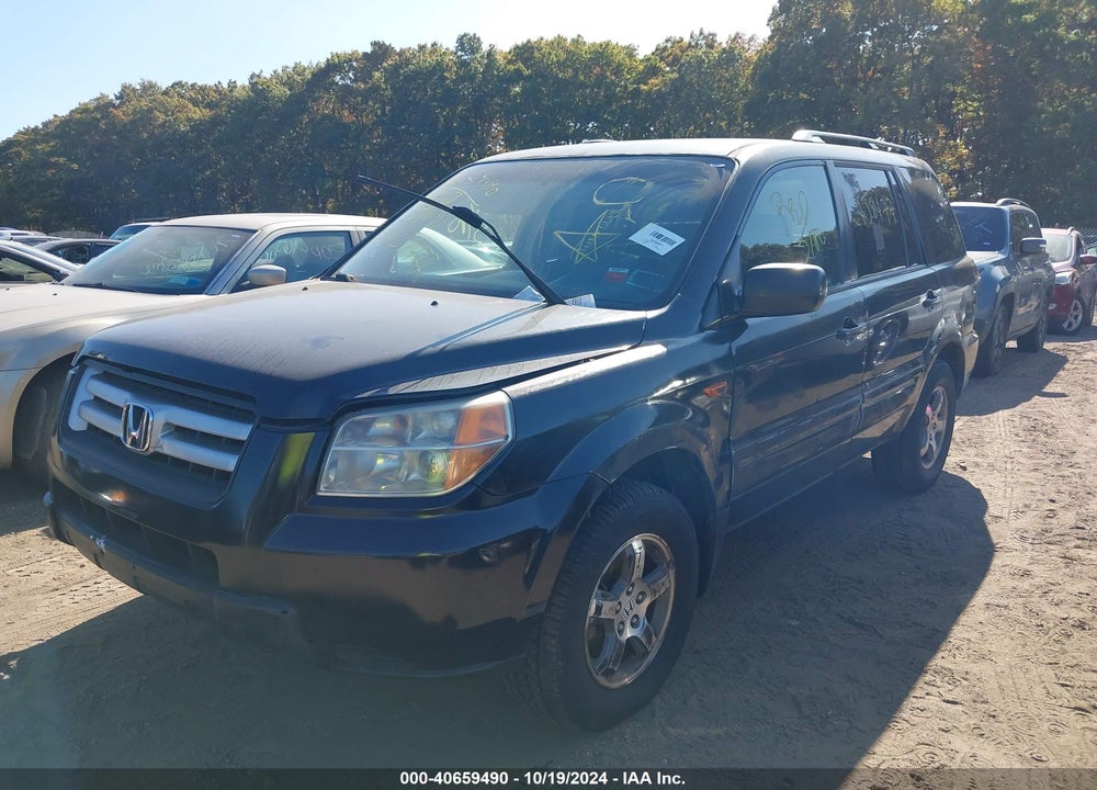 2006 HONDA PILOT LX VIN: 5FNYF28156B013234