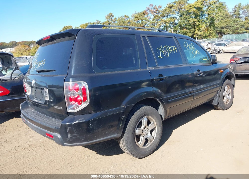 2006 HONDA PILOT LX VIN: 5FNYF28156B013234