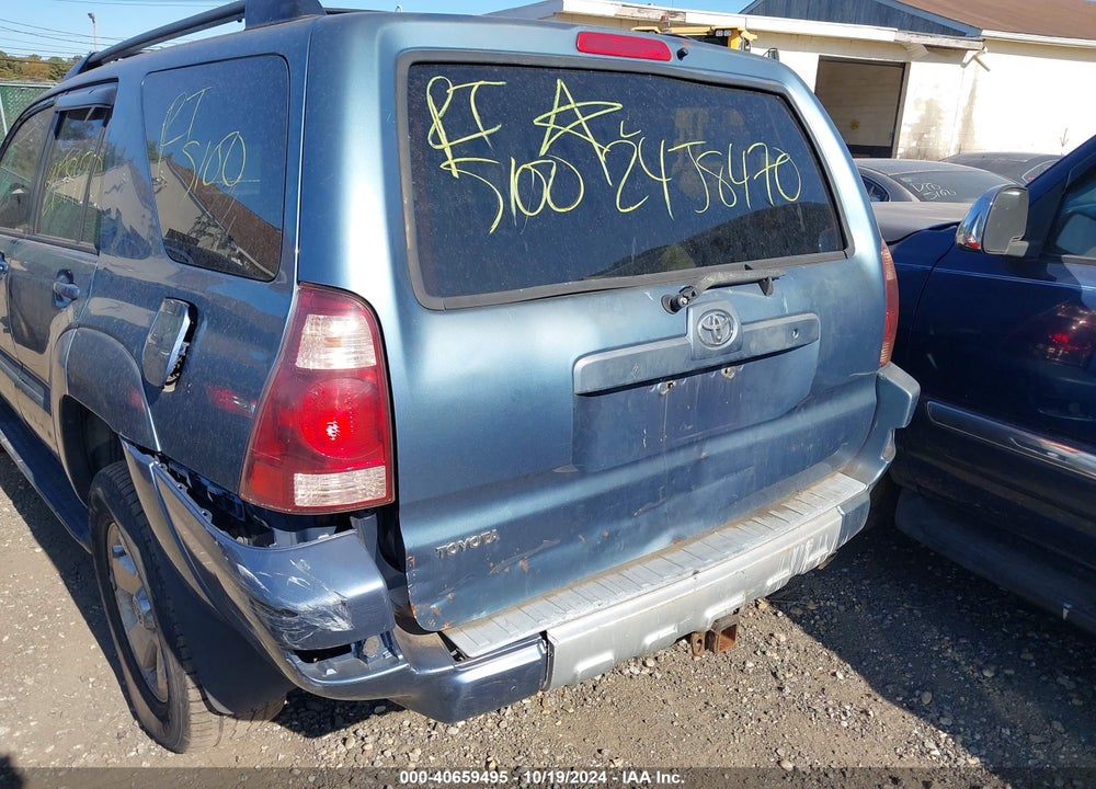 2004 TOYOTA 4RUNNER SR5 V6 VIN: JTEBU14R540020743