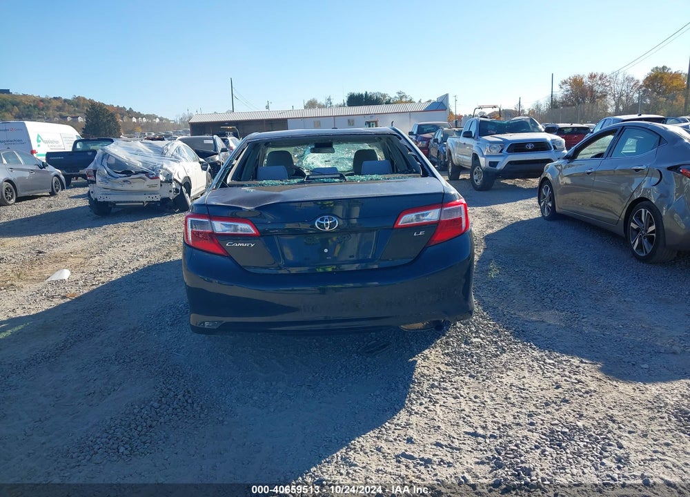 2012 TOYOTA CAMRY LE VIN: 4T4BF1FK2CR247816