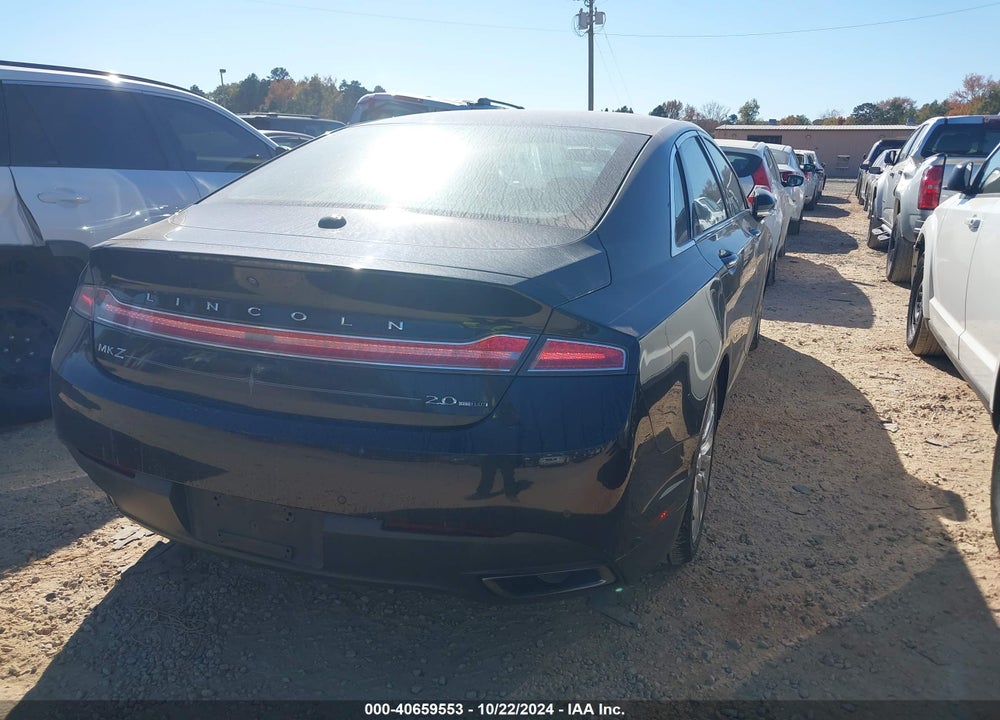 2014 LINCOLN MKZ VIN: 3LN6L2G98ER808035