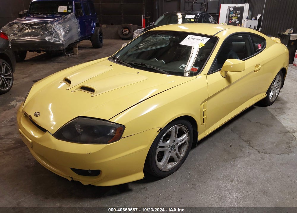 2006 HYUNDAI TIBURON GT/GT LIMITED/SE VIN: KMHHN65F36U209525