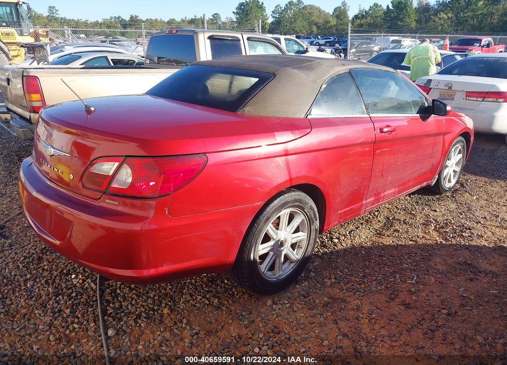 2008 CHRYSLER SEBRING TOURING VIN: 1C3LC55R68N619956