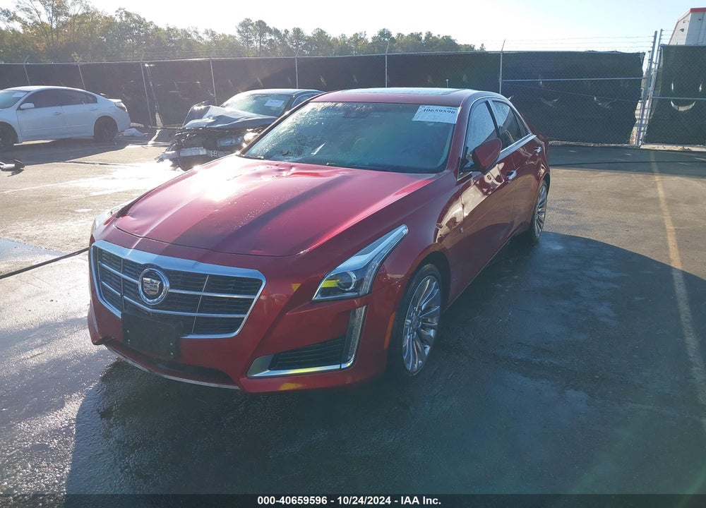 2014 CADILLAC CTS LUXURY VIN: 1G6AR5S38E0155601