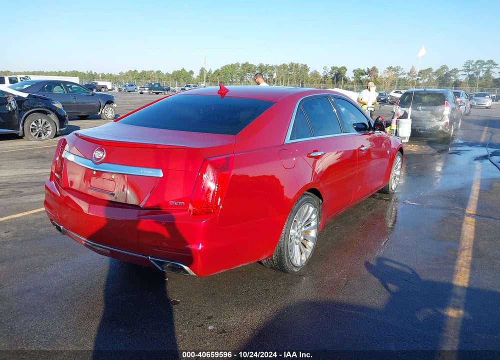 2014 CADILLAC CTS LUXURY VIN: 1G6AR5S38E0155601