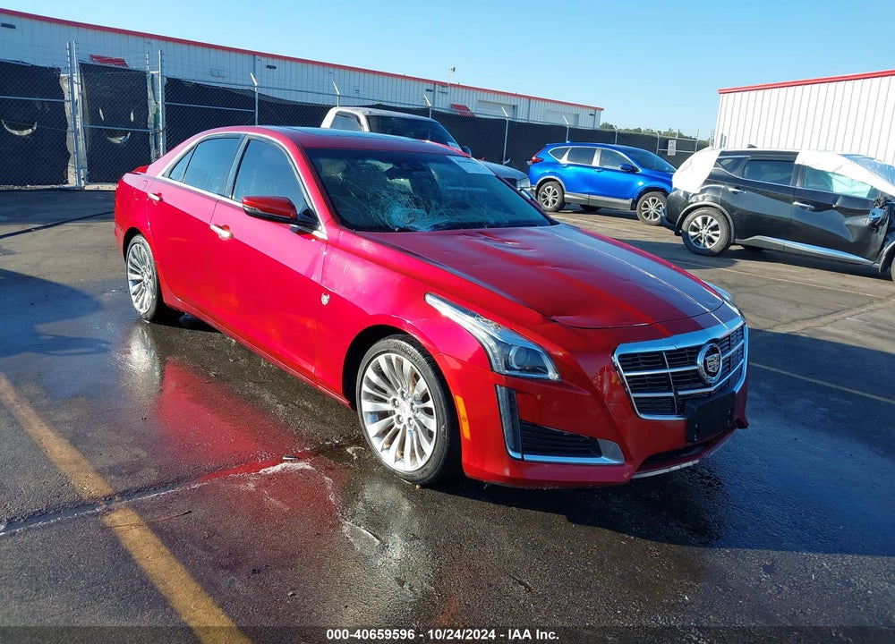 2014 CADILLAC CTS LUXURY VIN: 1G6AR5S38E0155601