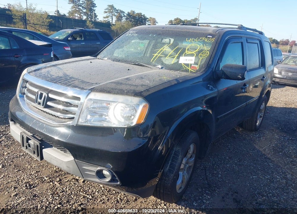 2013 HONDA PILOT EX-L VIN: 5FNYF4H6XDB054639