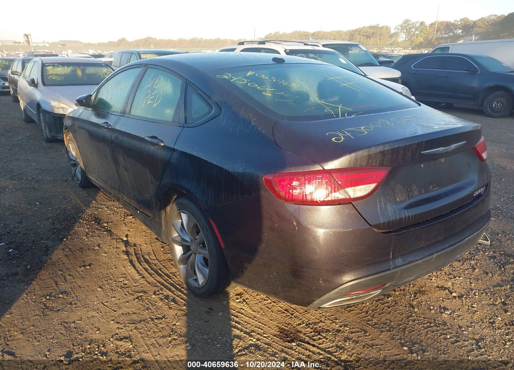 2016 CHRYSLER 200 S VIN: 1C3CCCBB3GN193797