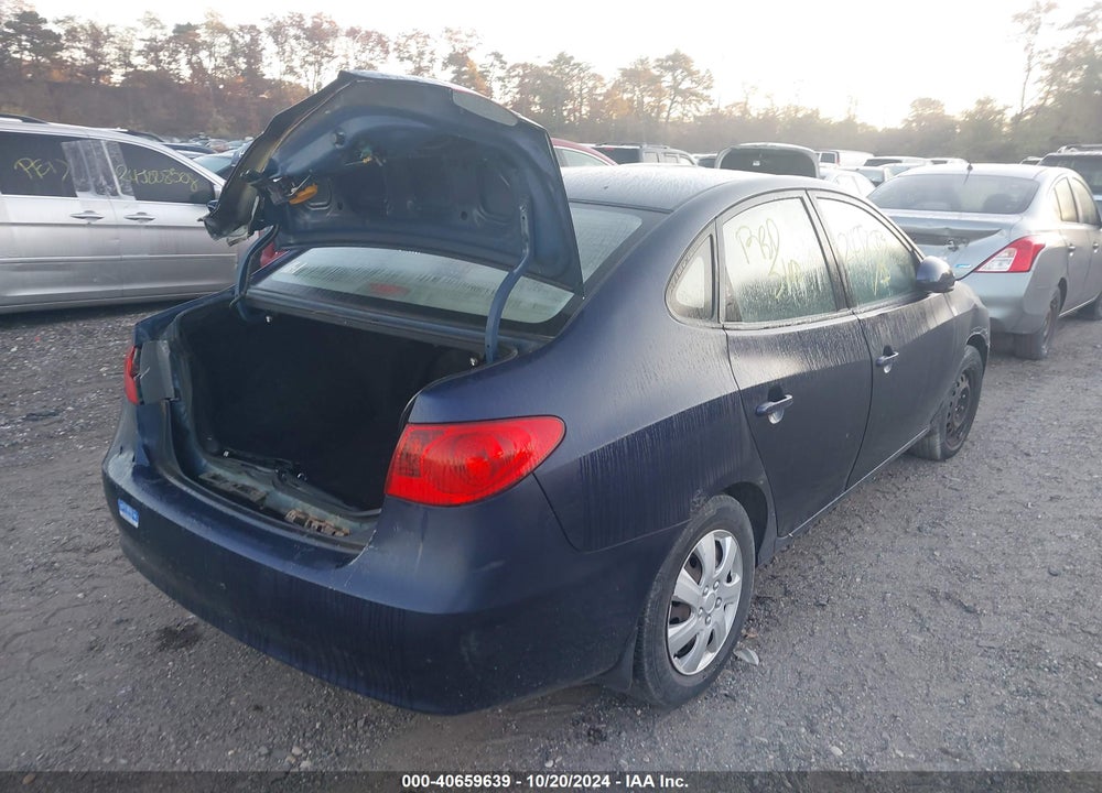 2009 HYUNDAI ELANTRA GLS VIN: KMHDU46D69U823931