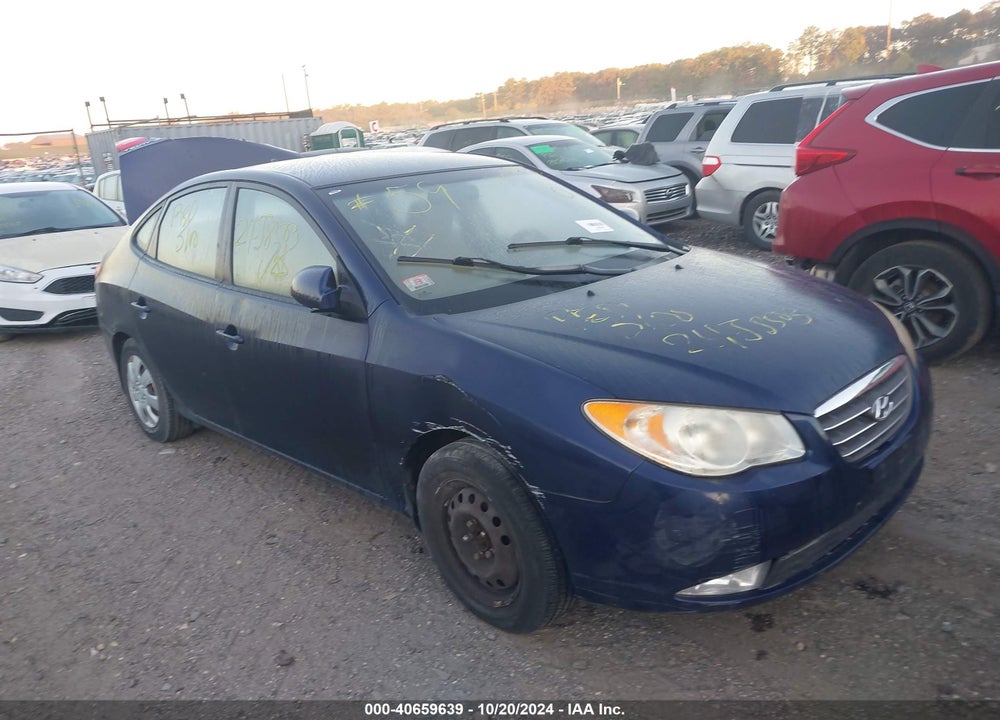 2009 HYUNDAI ELANTRA GLS VIN: KMHDU46D69U823931