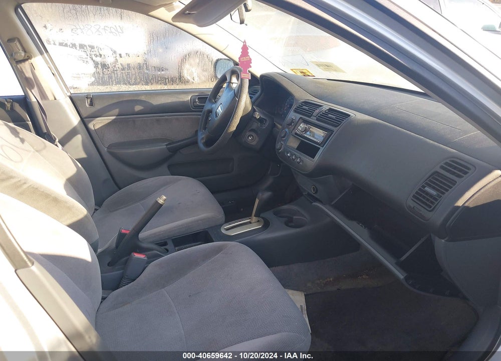 2001 HONDA CIVIC LX VIN: 2HGES16561H587991