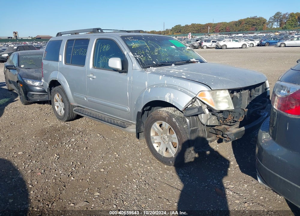 2006 NISSAN PATHFINDER LE VIN: 5N1AR18W26C609523