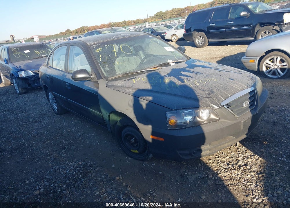 2004 HYUNDAI ELANTRA GLS/GT VIN: KMHDN46D04U739240